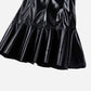 0 High Collar Sleeveless Mini Dress - Plus Size