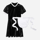 0 PVC Sissy Maid Dress