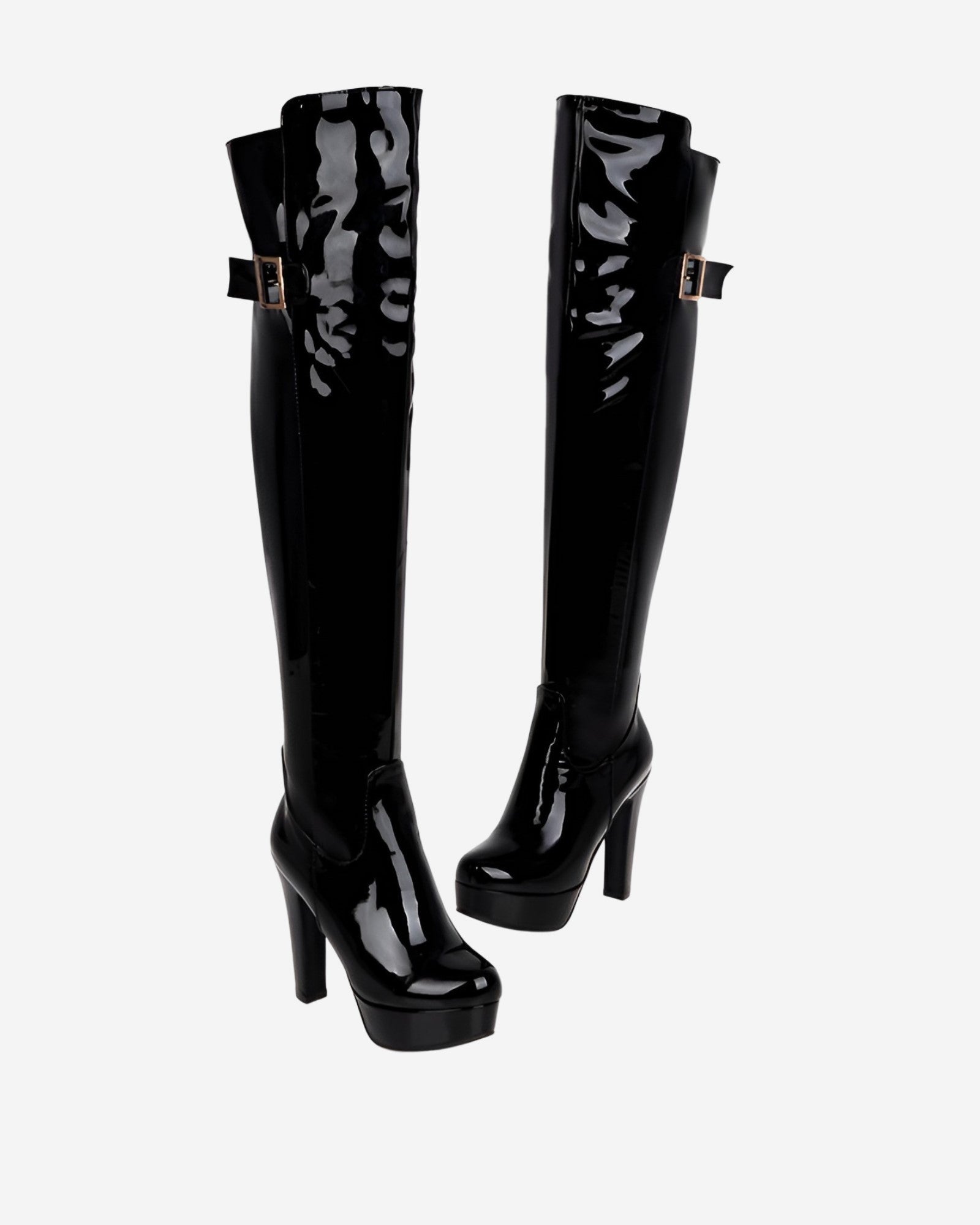 0 Over the Knee Lined Extreme Platform Boots