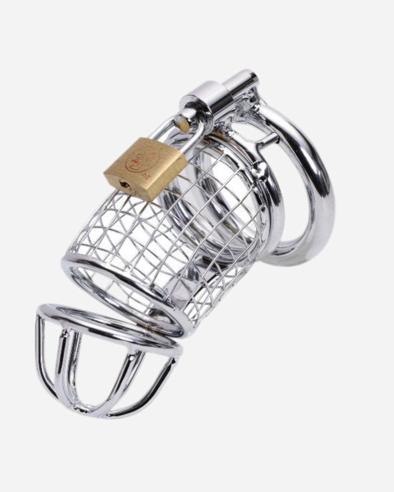 0 Big Male Chastity Metal Cock Cage