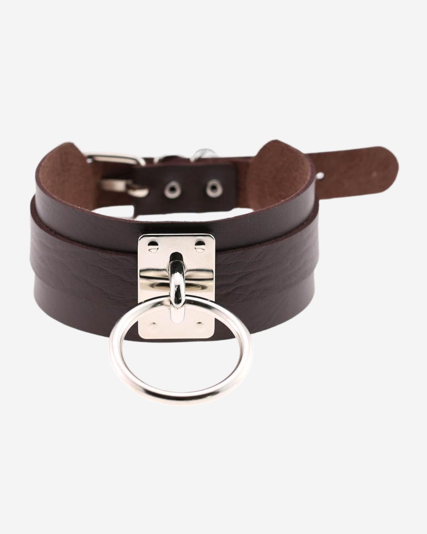 0 Elegant Handmade Choker Leatherette Collar