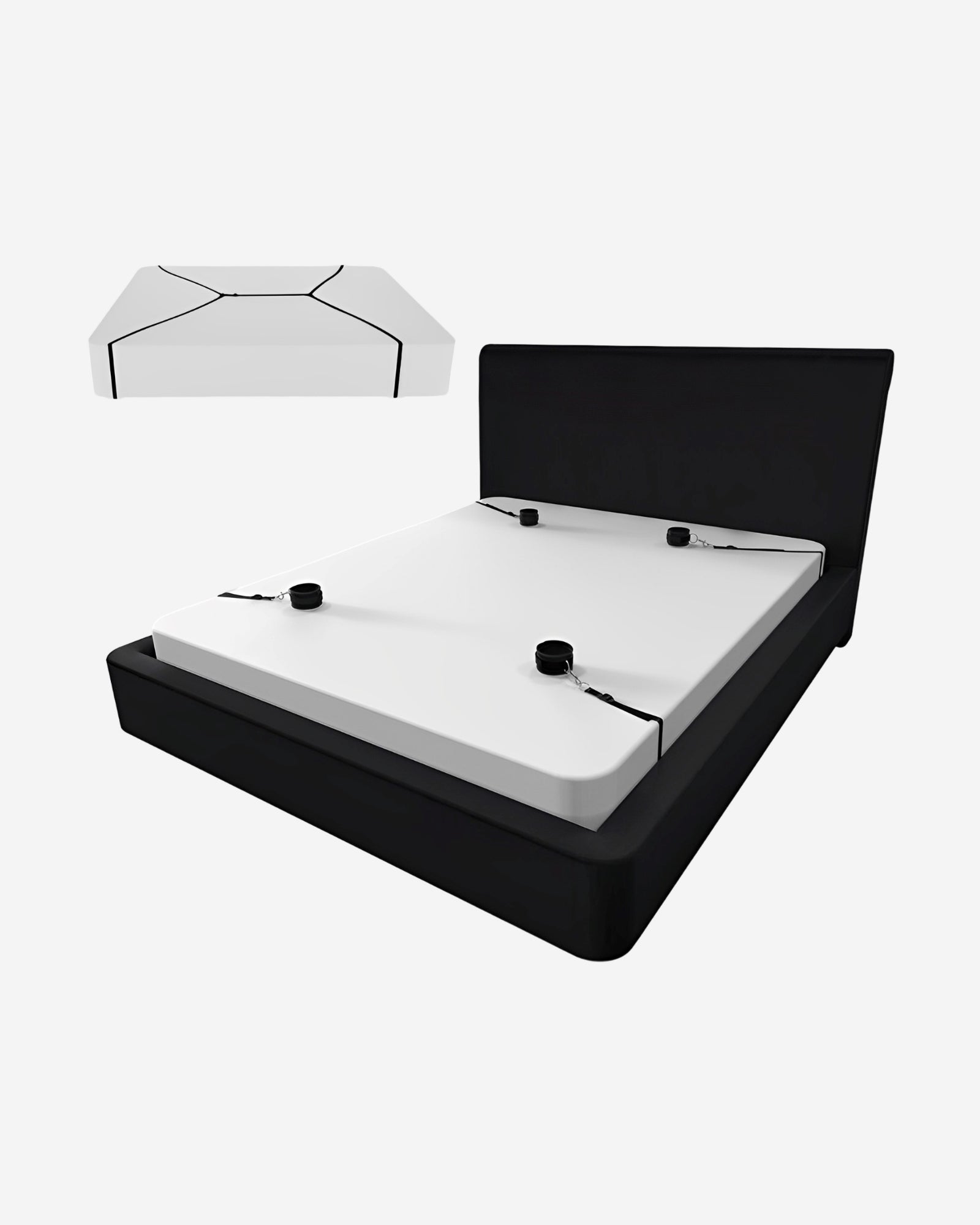 0 Under Mattress BDSM Restraint Set