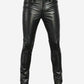 0 Shiny Fashion Biker Vegan Leather Pants