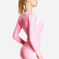 0 Pink latex dress with snap buttons