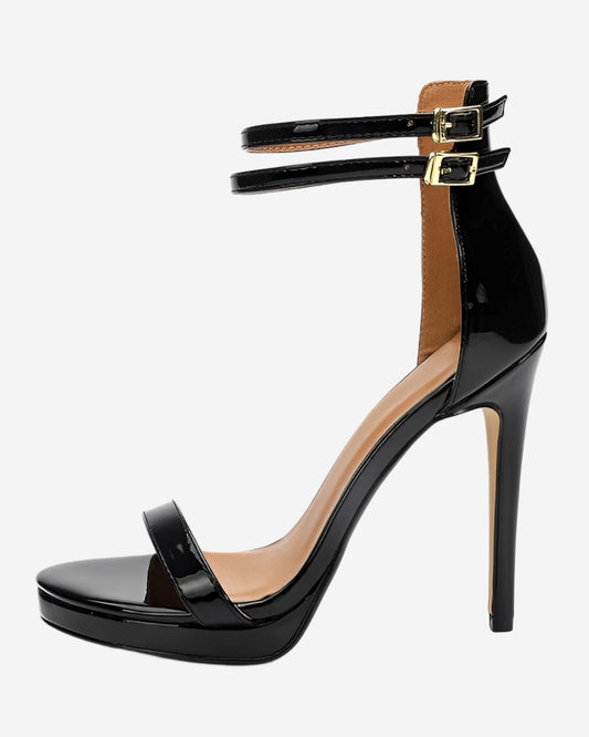 0 Extreme Ankle strap High Heels - Plus Size