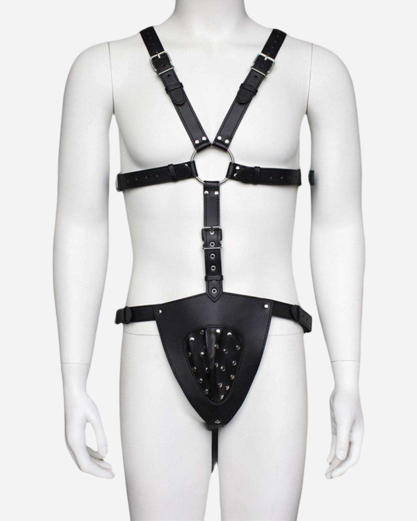 0 BDSM Leather Harness