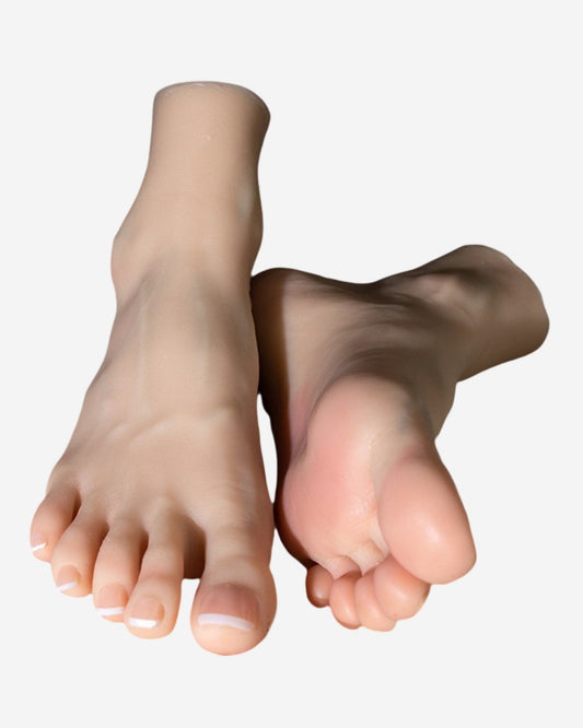 0 Super Realistic Silicone Foot Fetish Girl Feet